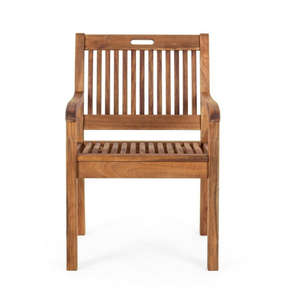 Poltrona NOEMI in legno d'acacia