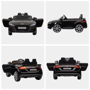 Audi TT Eléctrico Infantil con Control Remoto Música Luces Modos de Aprendizaje