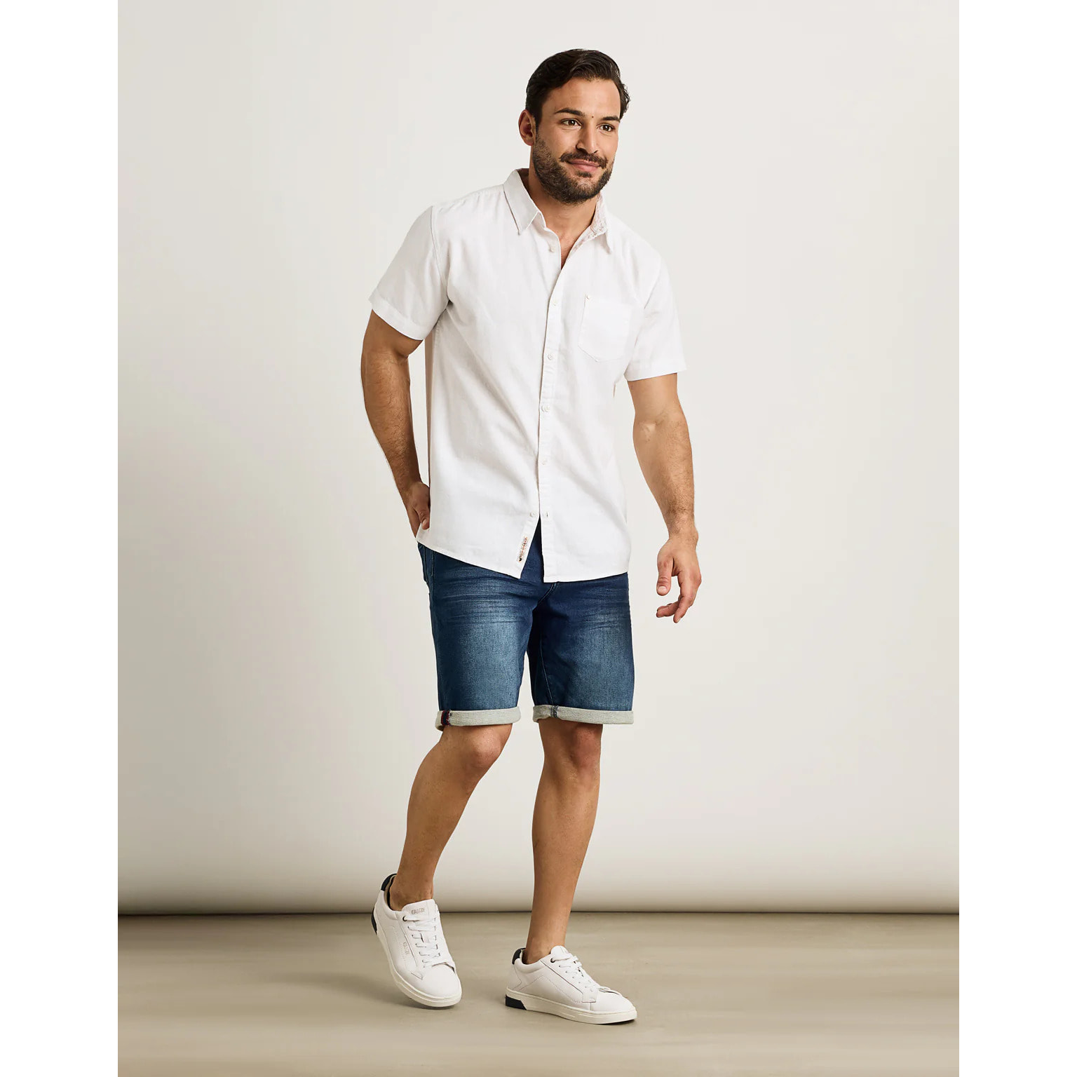 Camisa Manga Corta Blanco - Folka