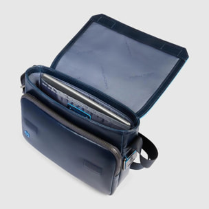 Piquadro Tracolla in pelle personalizzabile porta iPad®mini, schermata con protezione RFID