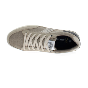 Armata di Mare Scarpe Uomo Sneakers Casual Stringate con Soletta Rimovibile in Memory Foam AMU S24M527 Beige