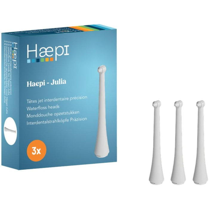 Canule HAEPI de jet d'eau pour brosse à dents