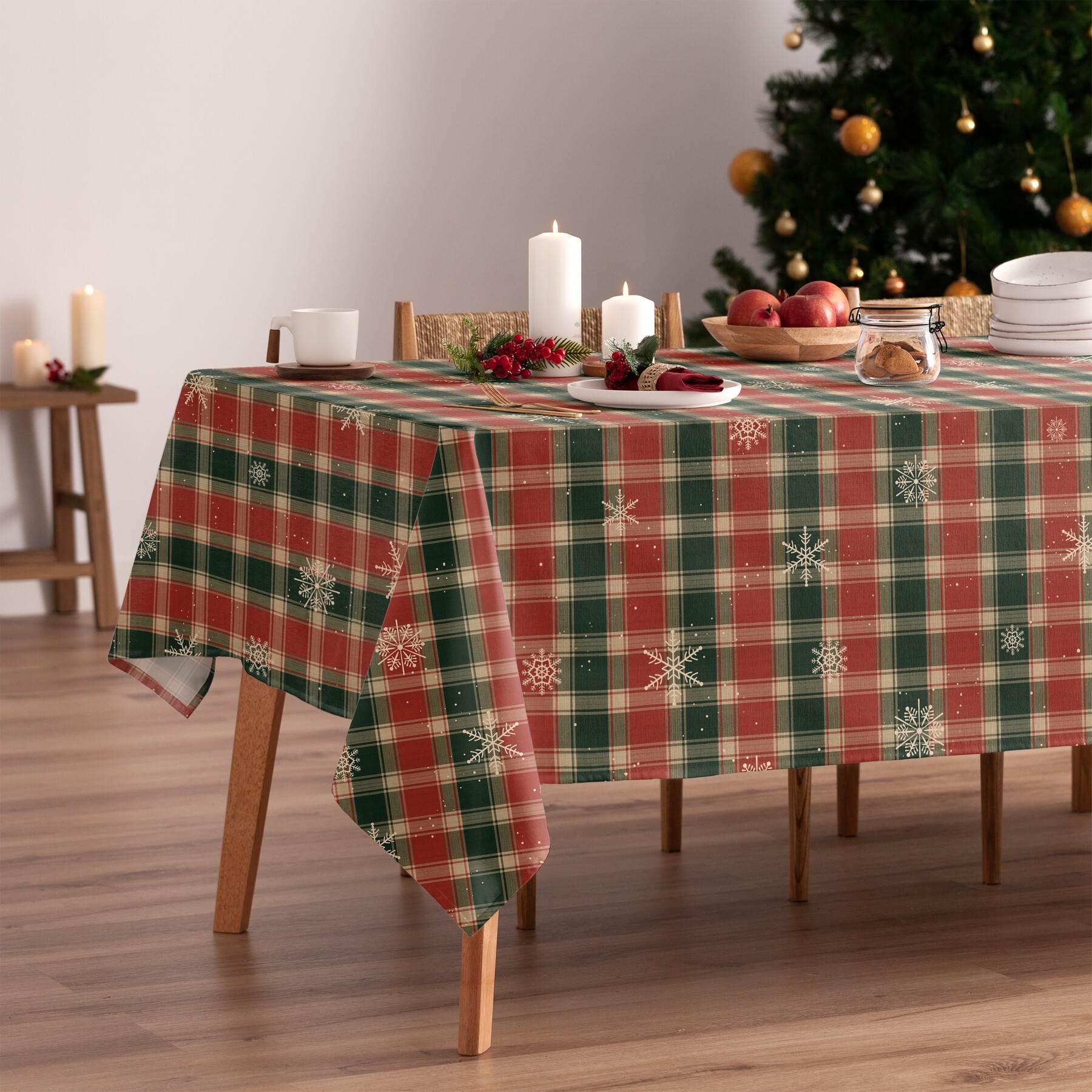 Mantel antimanchas BUDDY ROJO