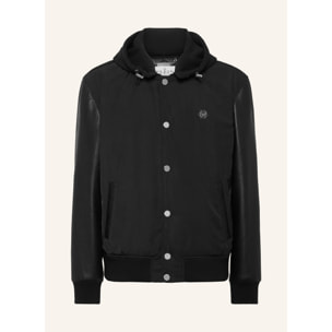 PHILIPP PLEIN Bomber de cuero &AMP