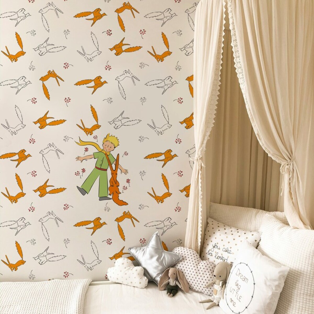 Carta da Parati Ufficiale Il Piccolo Principe Volpe Gioco