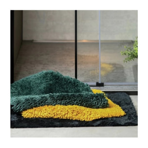 Tapis de bain Microfibre HIGHLAND 55x55cm Vert Foncé Spirella