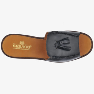 Sebago - Sandali Donna Nero - Will Slide Pop Woman