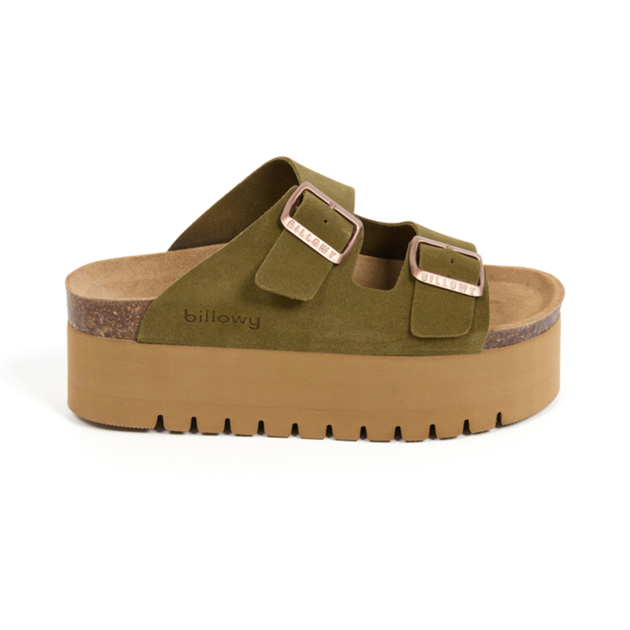 Sandalo Piattaforma Donna Kaki BILLOWY CACHI