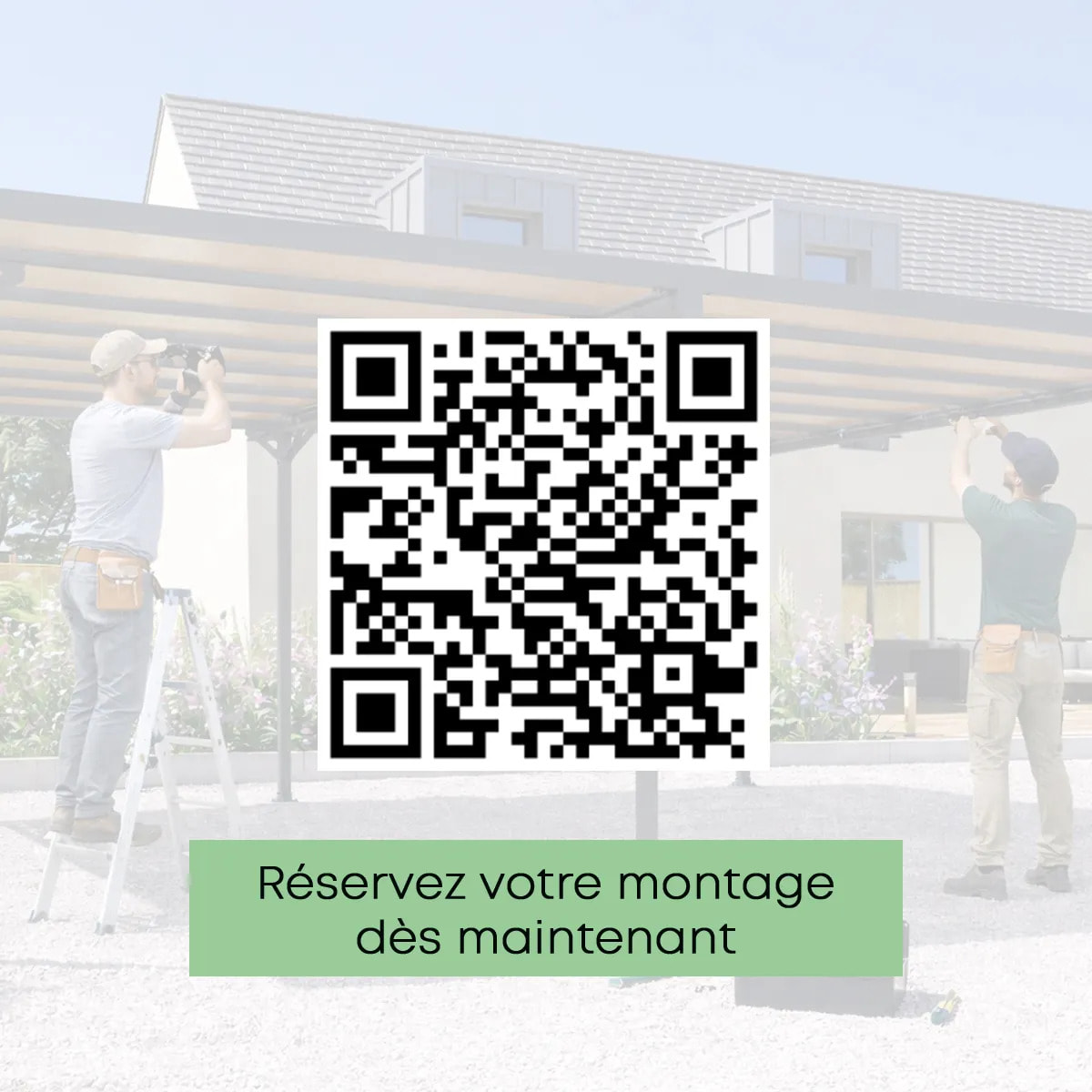 Carport double aluminium Trigano - Mistral Double - 30 m²