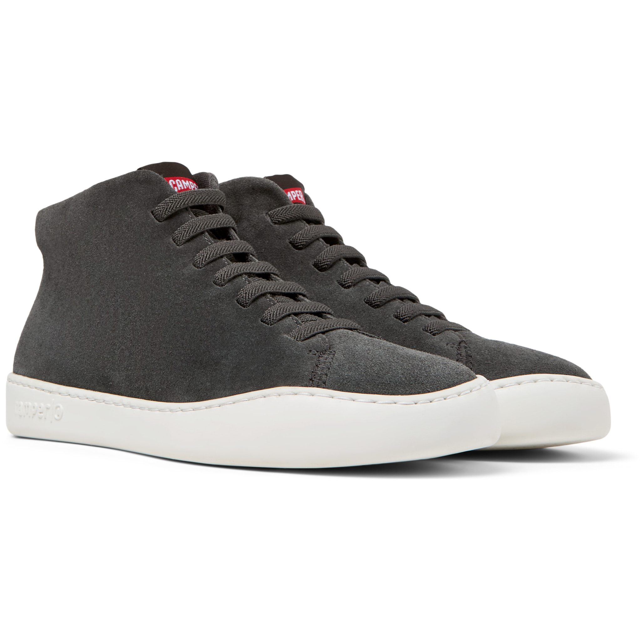 Sneakers - CAMPER Peu Touring - Grigio - Pelle scamosciata