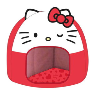 Cueva cama para perros diseño hello kitty