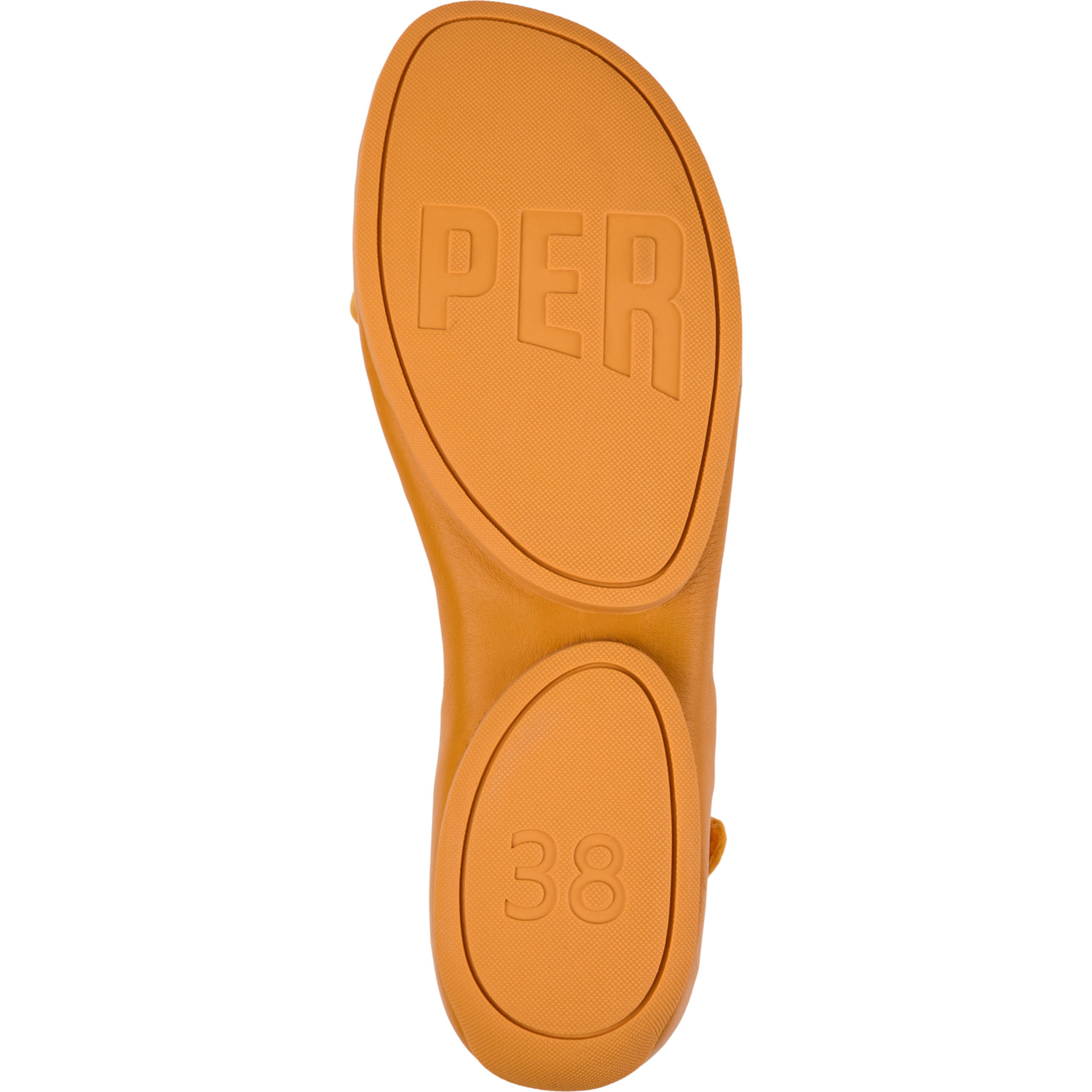 Sandalias - CAMPER Right Nina - Naranja - Textil técnico (poliéster reciclado)