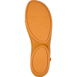 Sandalias - CAMPER Right Nina - Naranja - Textil técnico (poliéster reciclado)