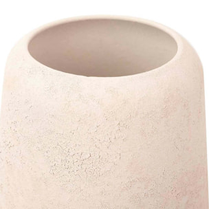 Florero Ceramica Beige 20x20x44 Cm