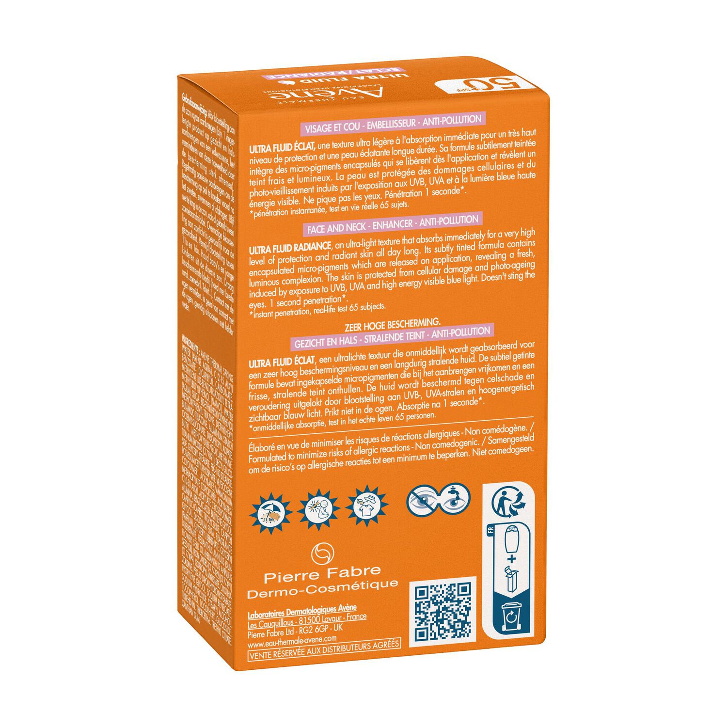 Solaires - Ultra Fluid Oil Eclat Radiance SPF50+ - 50ml