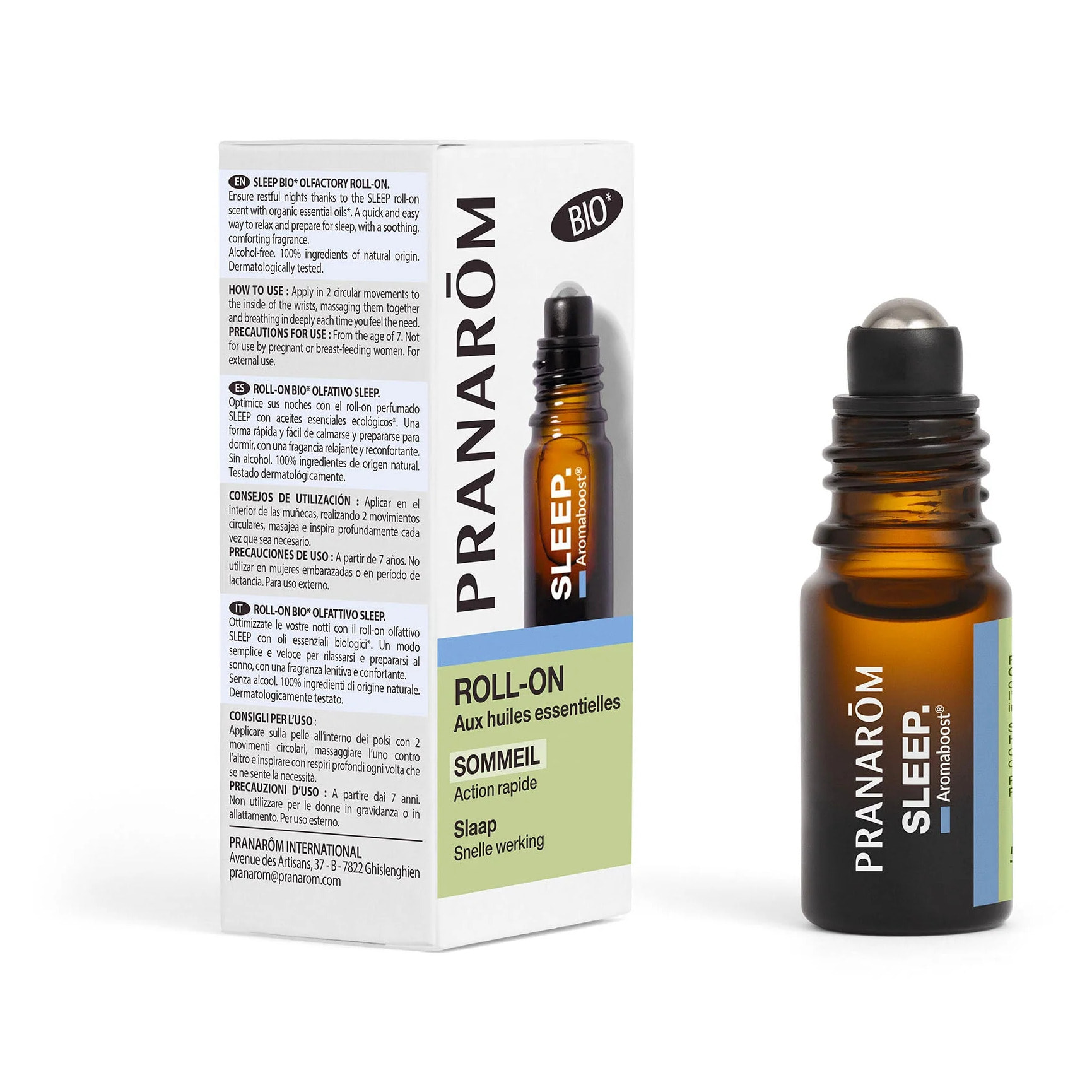 Pranarom - Roll-on Sleep - Bio - 5 ml roller