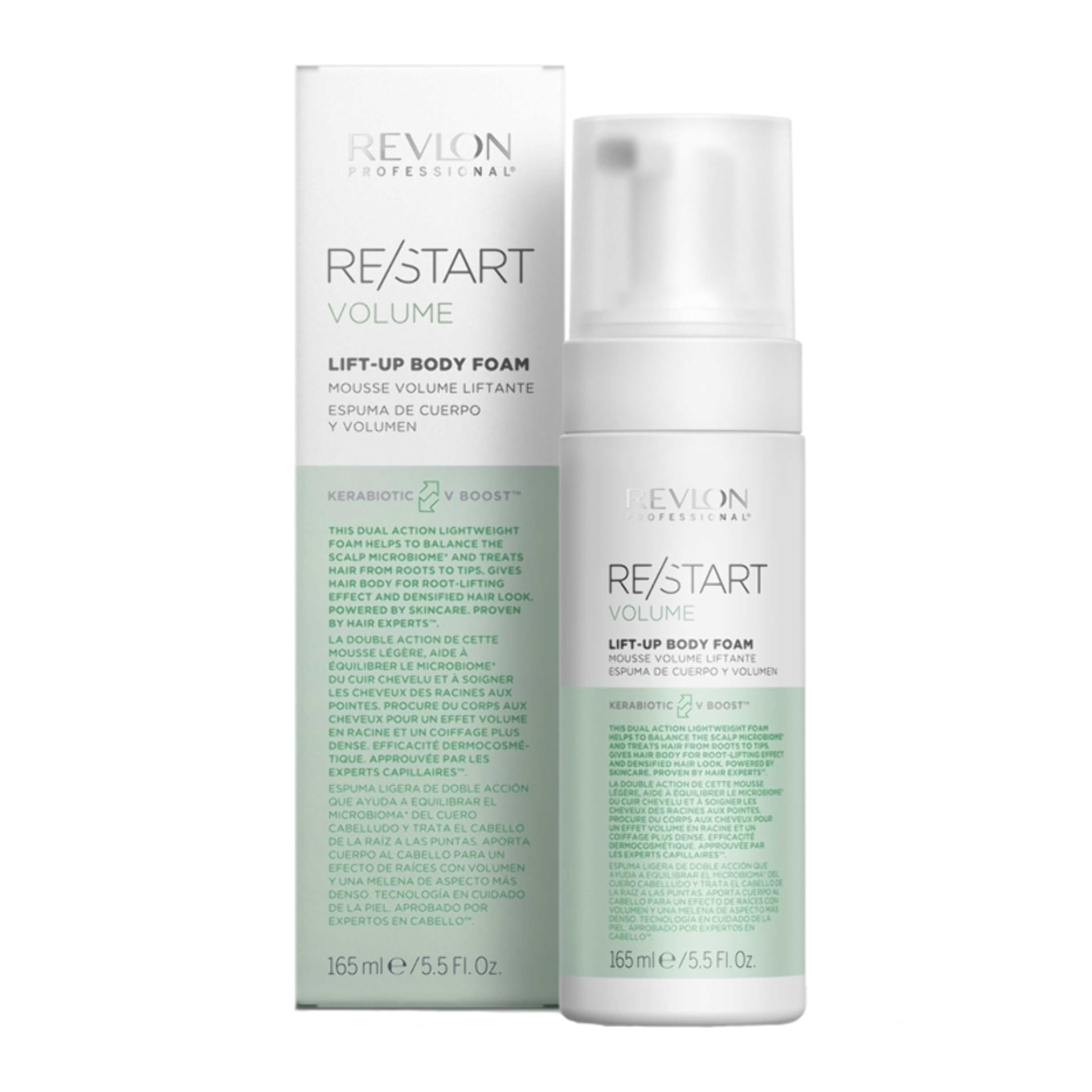 REVLON PROFESSIONAL Restart Volume Lift-Up Body Foam 165ml