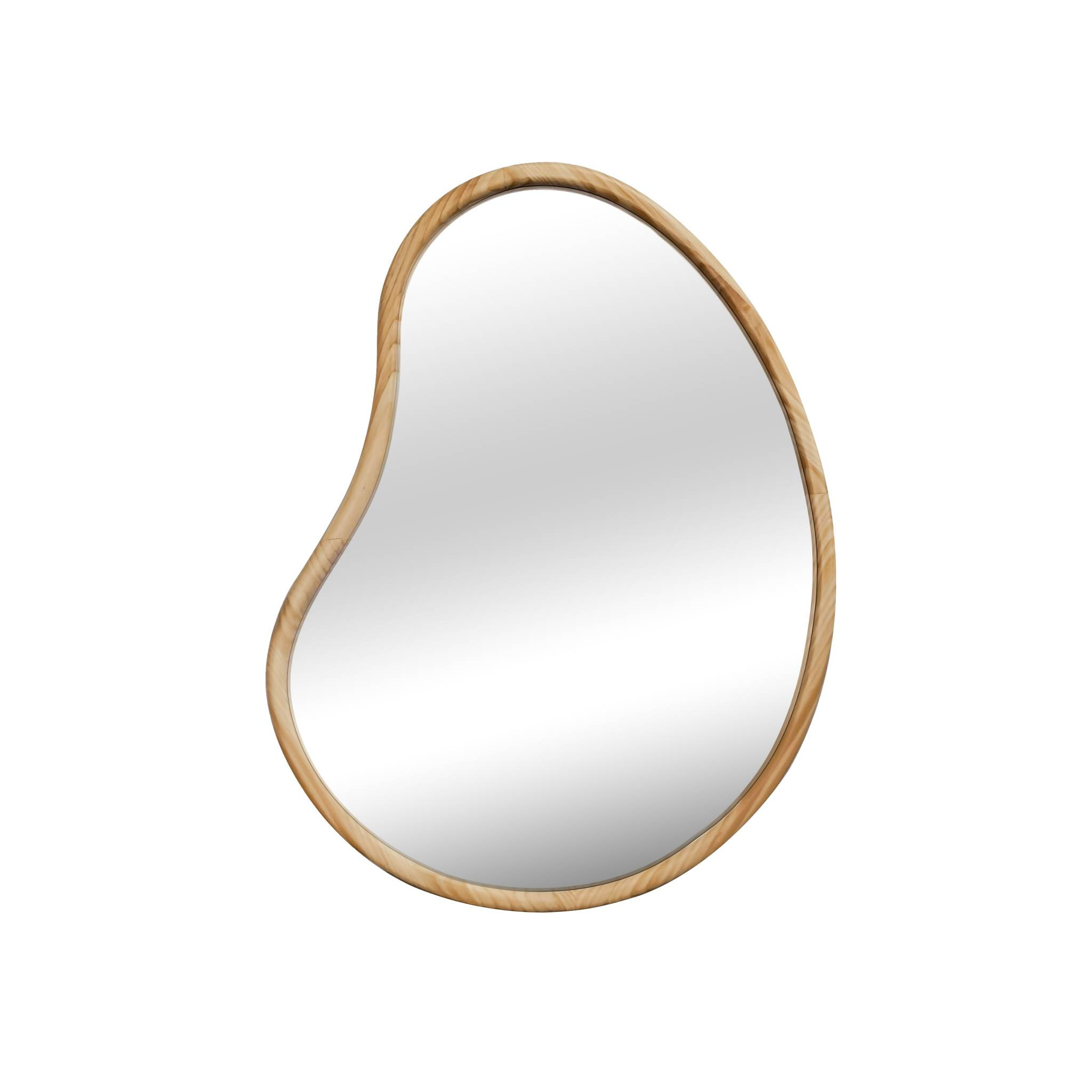 Miroir organique bois de sapin 65cm JACOB