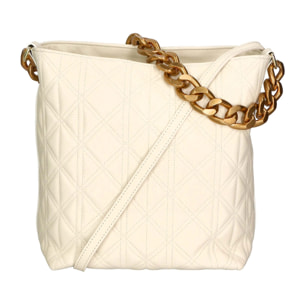 Borsa a spalla da donna - Modello Adra - Vera pelle - 31.0 x 17.0 x 15.5 cm