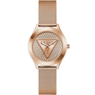 Guess Reloj Analógico De Cuarzo. Gt Glitz Plaque