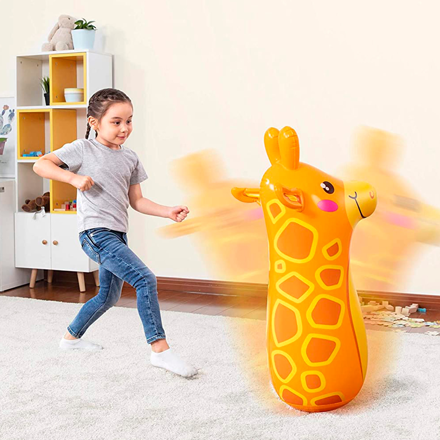 Punching animales 91cm. + 3 años. Aleatorio 3 diseños.