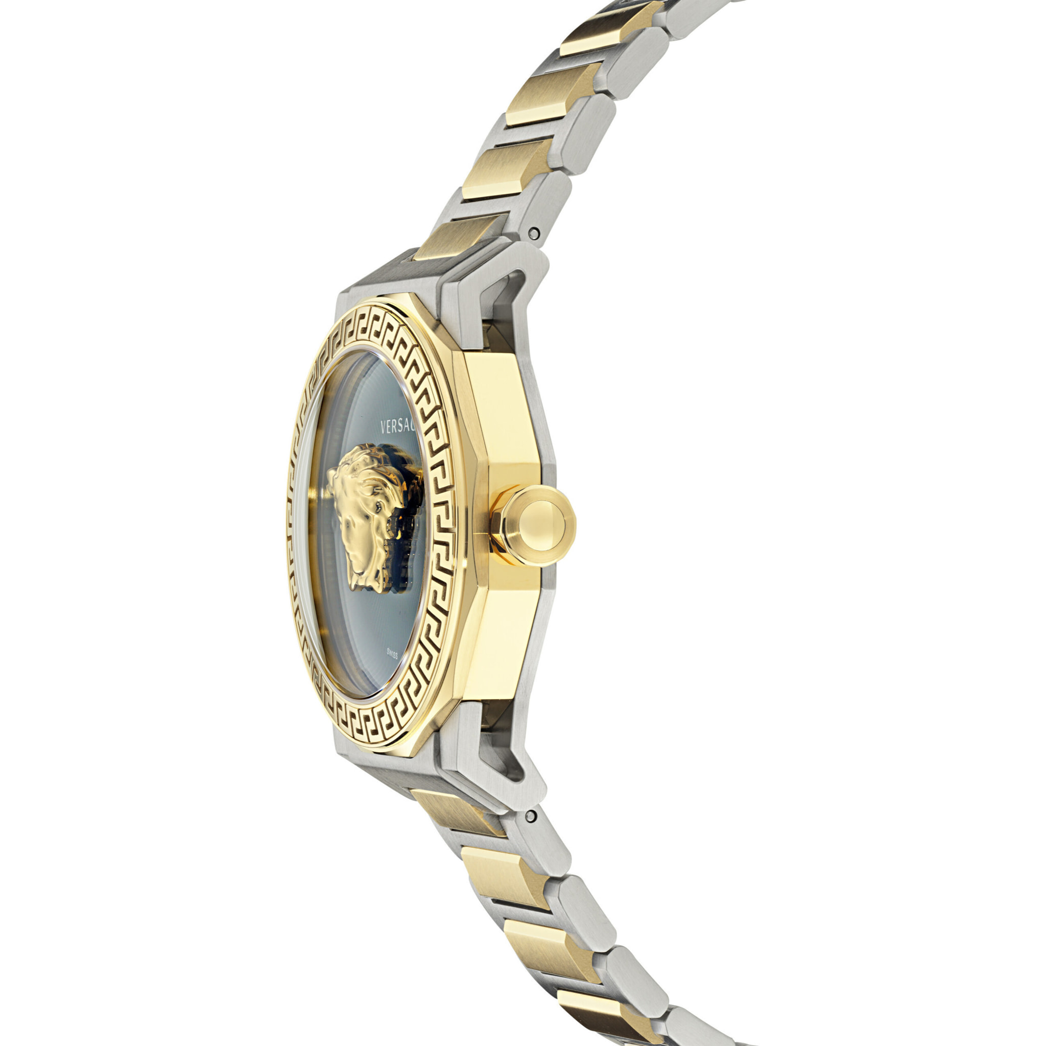 Versace Reloj Analógico De Cuarzo Medusa Deco