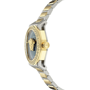 Versace Reloj Analógico De Cuarzo Medusa Deco