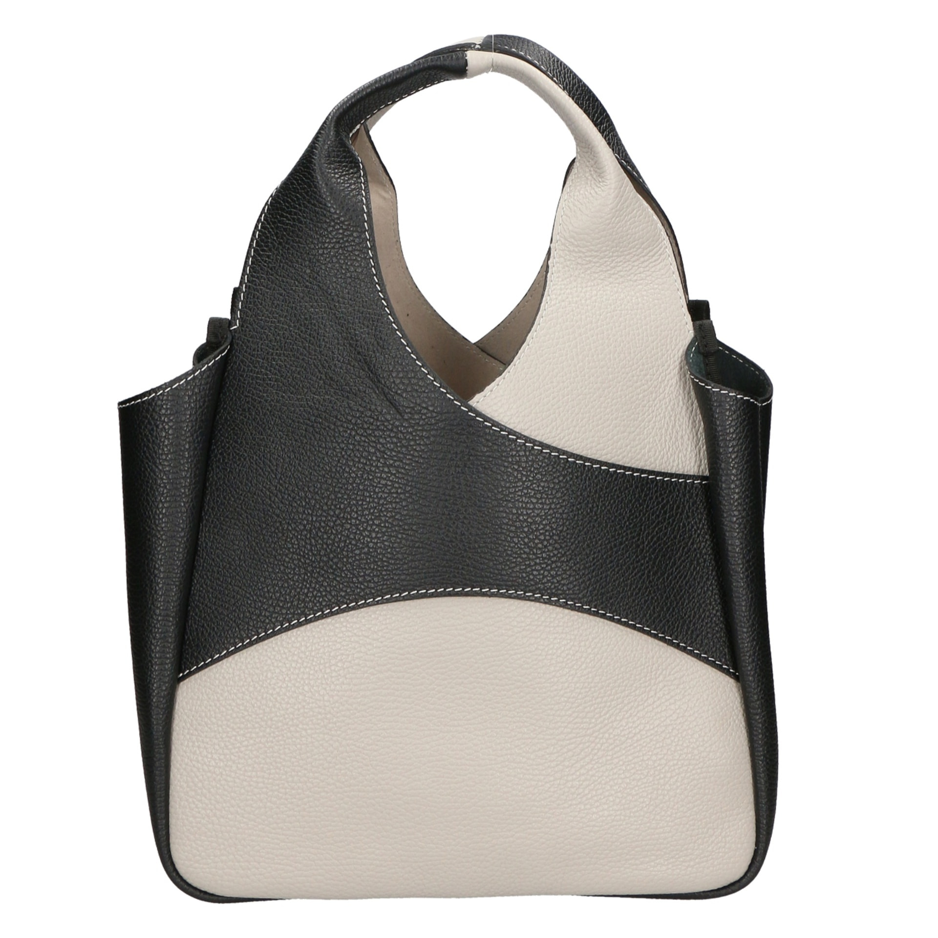Borsa a mano da donna - Modello Iside - 100% pelle - 22.0 x 28.0 x 18.0 cm