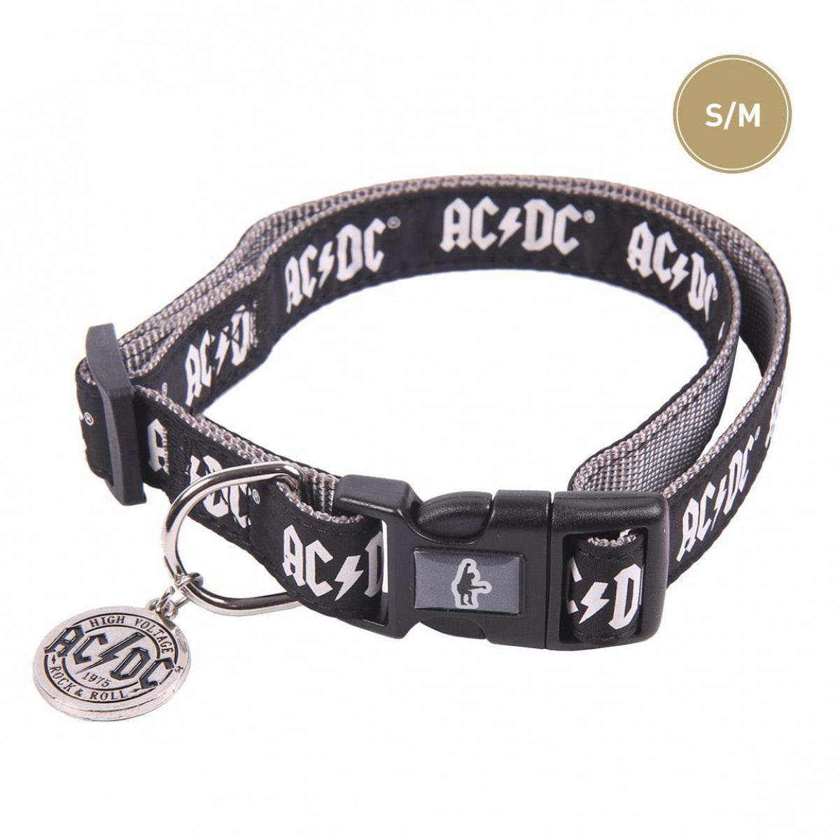 AC/DC Collare per cane S-M For Fun Pets Cerdà