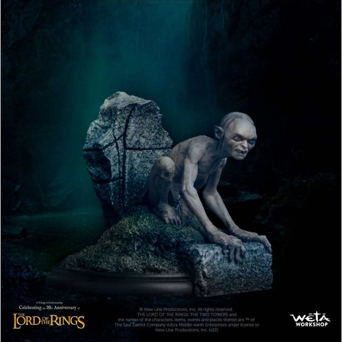 Il Signore Degli Anelli Mini Statua Gollum, Guide To Mordor 11 Cm Weta Workshop