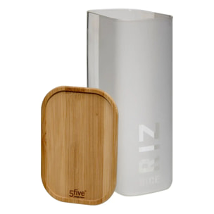 Boîte de conservation riz Glassy 1,6L en verre