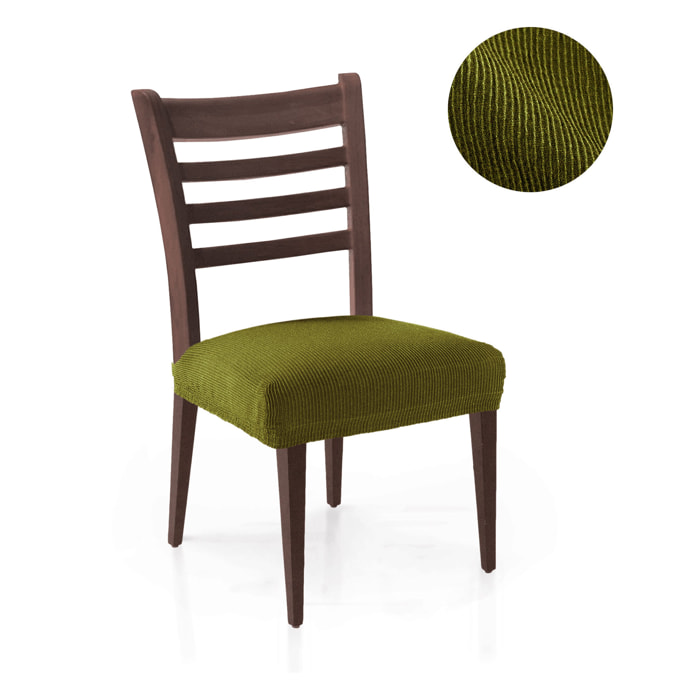 Funda Elástica para ASIENTO de SILLA pack2 unidades modelo MARCELA