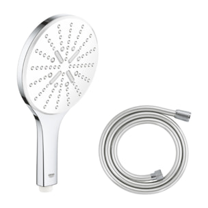 GROHE Douchette 3 jets Vitalio Smartactive ronde avec flexible 150