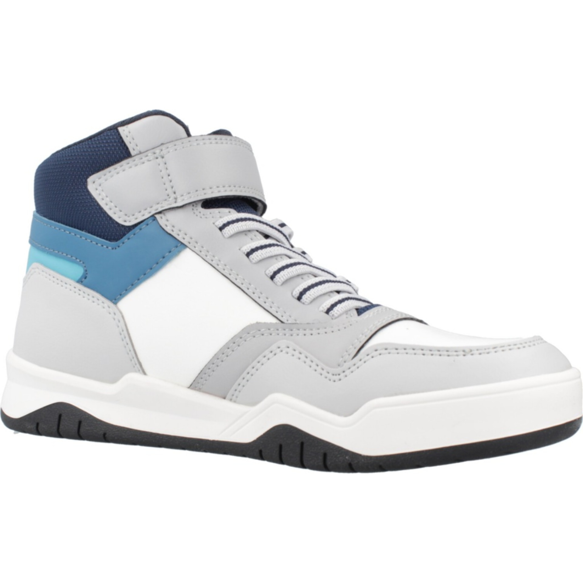 Zapatillas Niño de la marca GEOX  modelo J PERTH BOY GRIS