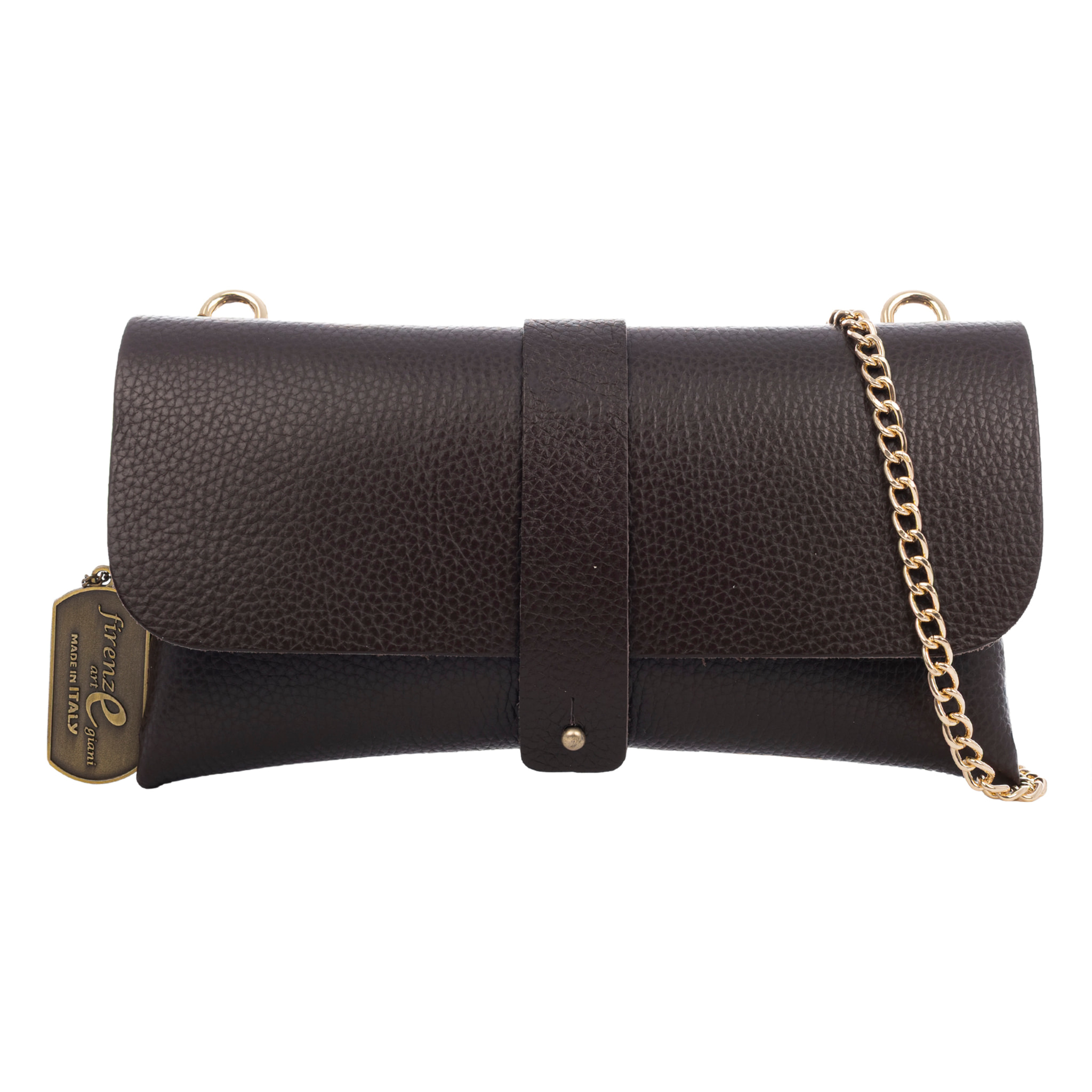 Bernezzo bolso de bandolera mujer. Piel auténtica acabado Dollaro.