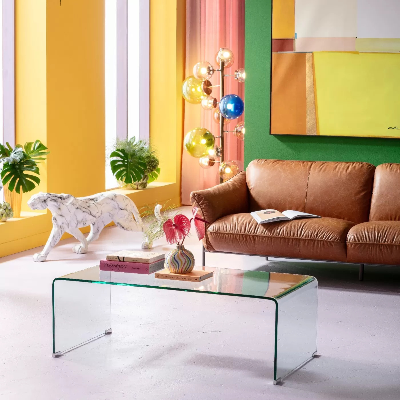 Table basse Visible Clear 120x60cm Kare Design