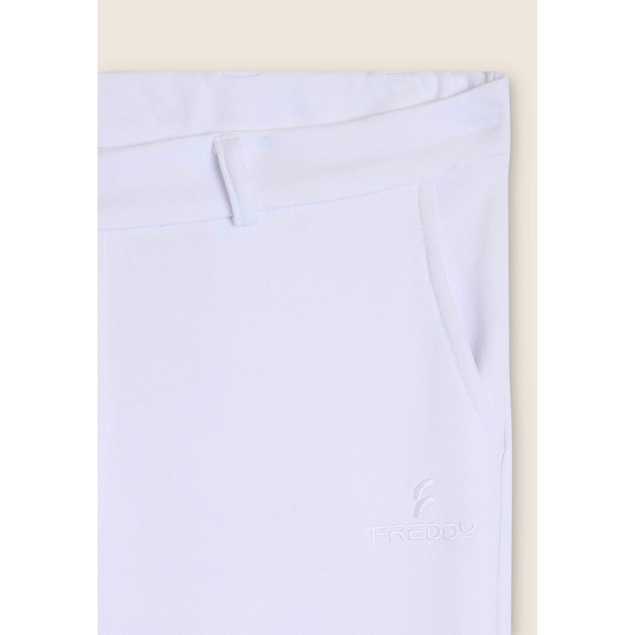 Pantaloni sportivi con zip alla caviglia