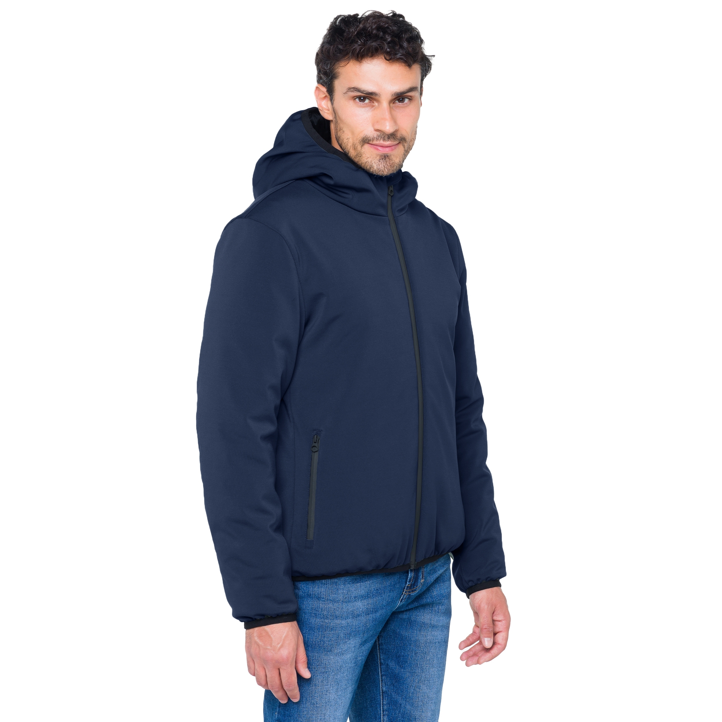 Chaqueta Hot Buttered térmica impermeable Andaz marino