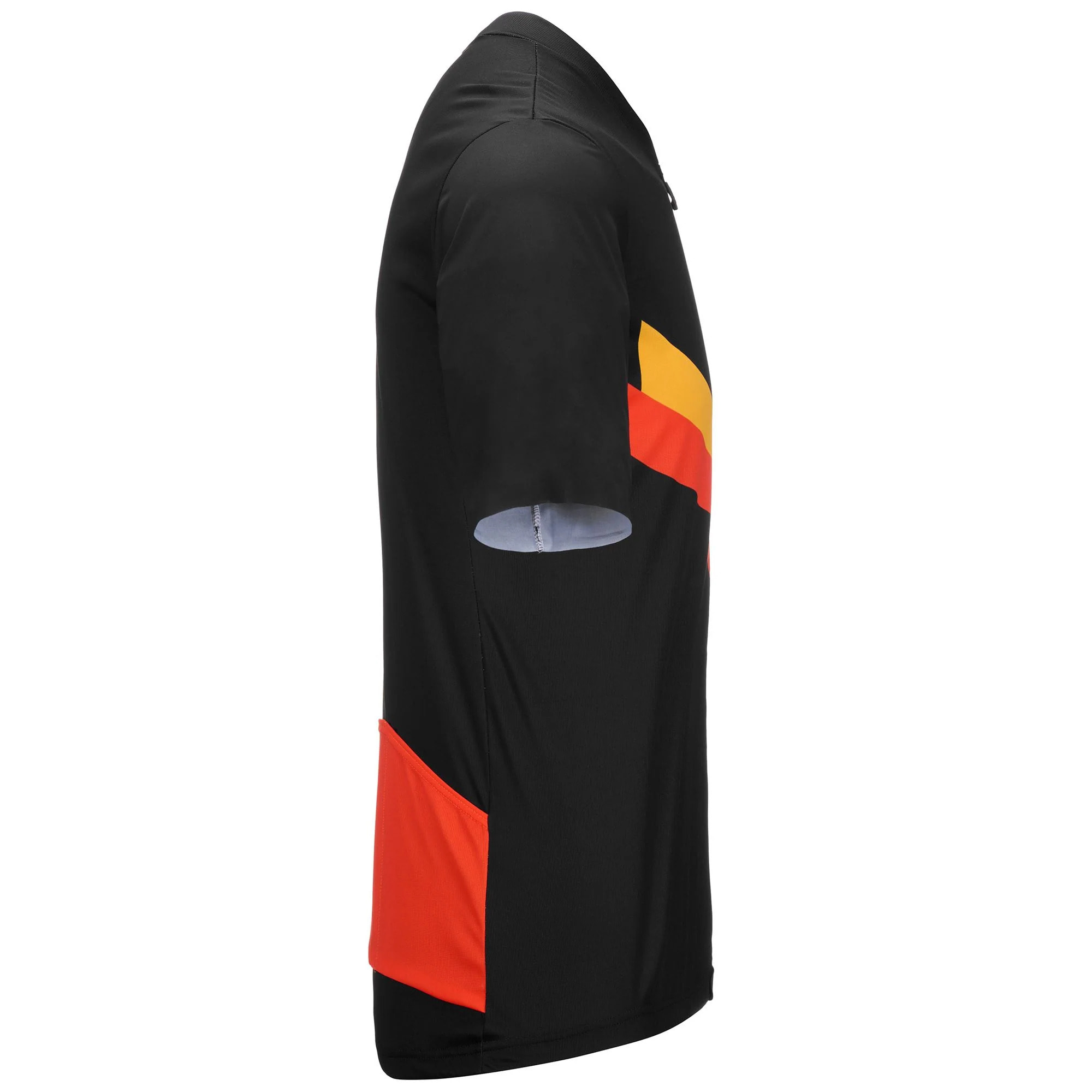 Briko - Maglie gioco, Uomo, Nero - Maze Stripe Jersey