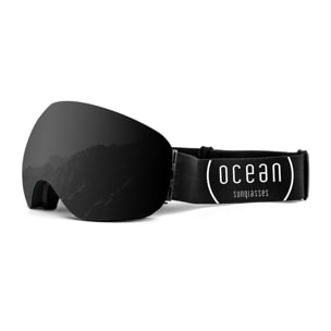 Gafas de esquí OCEAN ARLBERG - Negro / Ahumada