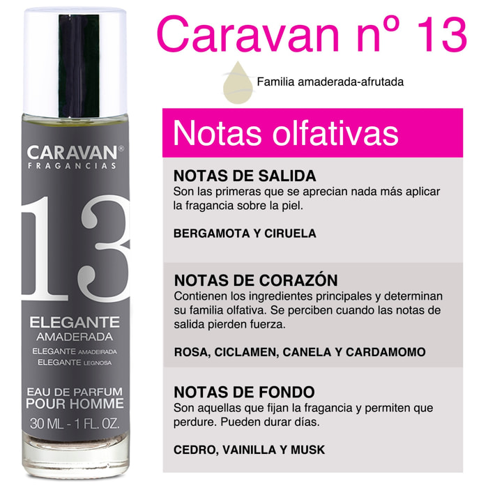 Caravan perfume de hombre nº13 30ml