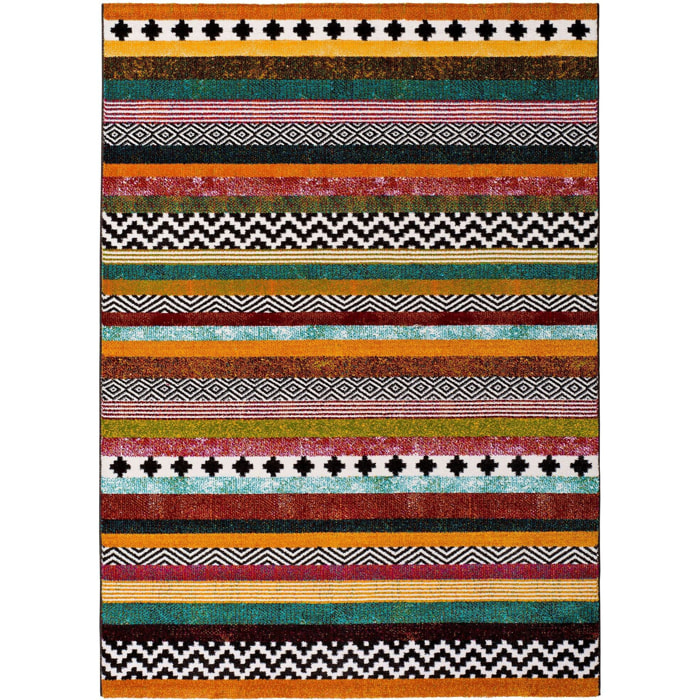 MOAR Alfombra geomÃ©trica en color multicolor varias medidas disponibles