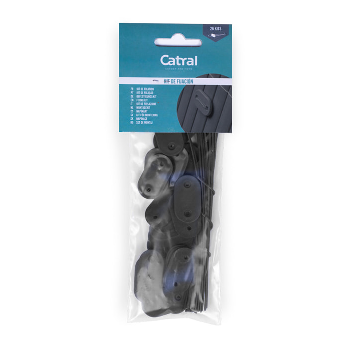 Kit Fijación Antracita