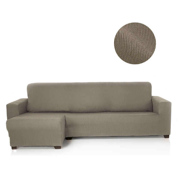 Funda ELÁSTICA para Chaise Longue izquierdo ( visto de frente) brazo corto ELÁSTICA modelo MARCELA