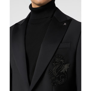 PHILIPP PLEIN Blazer Dragon Patch