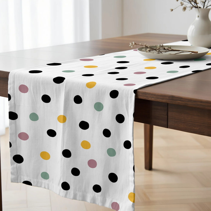 Chemin de table Cuzco 100% coton 45x140 cm