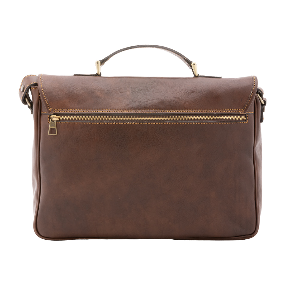 Borsa a mano  unisex In Vera pelle Made in Italy 40x30x9 cm