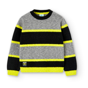 Jersey tricotosa listado de niño