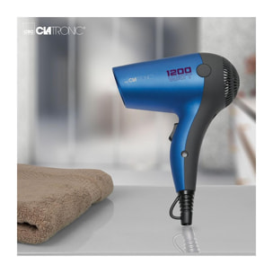 Sèche-cheveux 1200W Clatronic HT 3428 Bleu