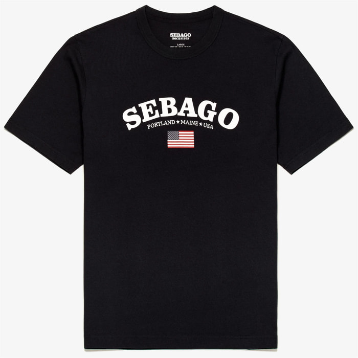 Sebago - T-Shirts & Top Uomo Blu - WISCASSET